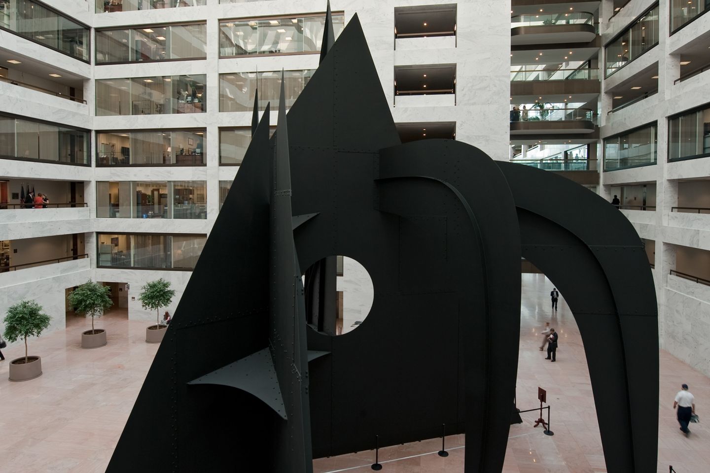  _Mountains and Clouds_ (Alexander Calder, 1986) 